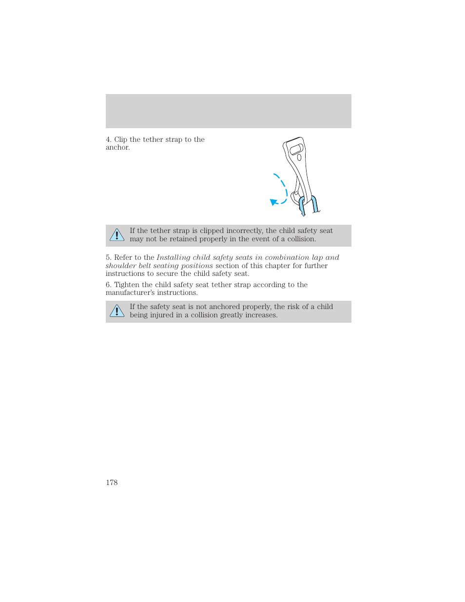 Seating and safety restraints | FORD 2002 Explorer v.3 User Manual | Page 178 / 336