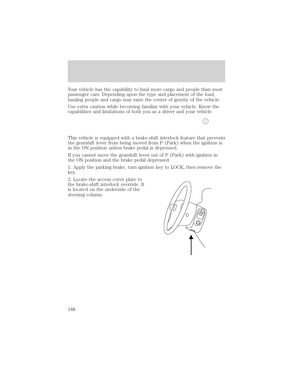 Driving | FORD 2002 Explorer v.3 User Manual | Page 188 / 336