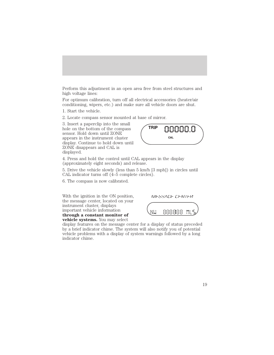 Instrumentation | FORD 2002 Explorer v.3 User Manual | Page 19 / 336