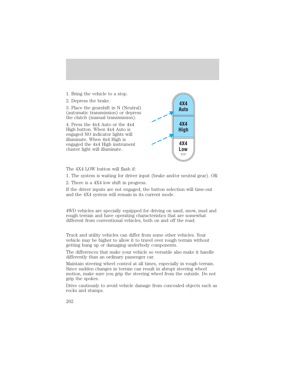 Driving | FORD 2002 Explorer v.3 User Manual | Page 202 / 336