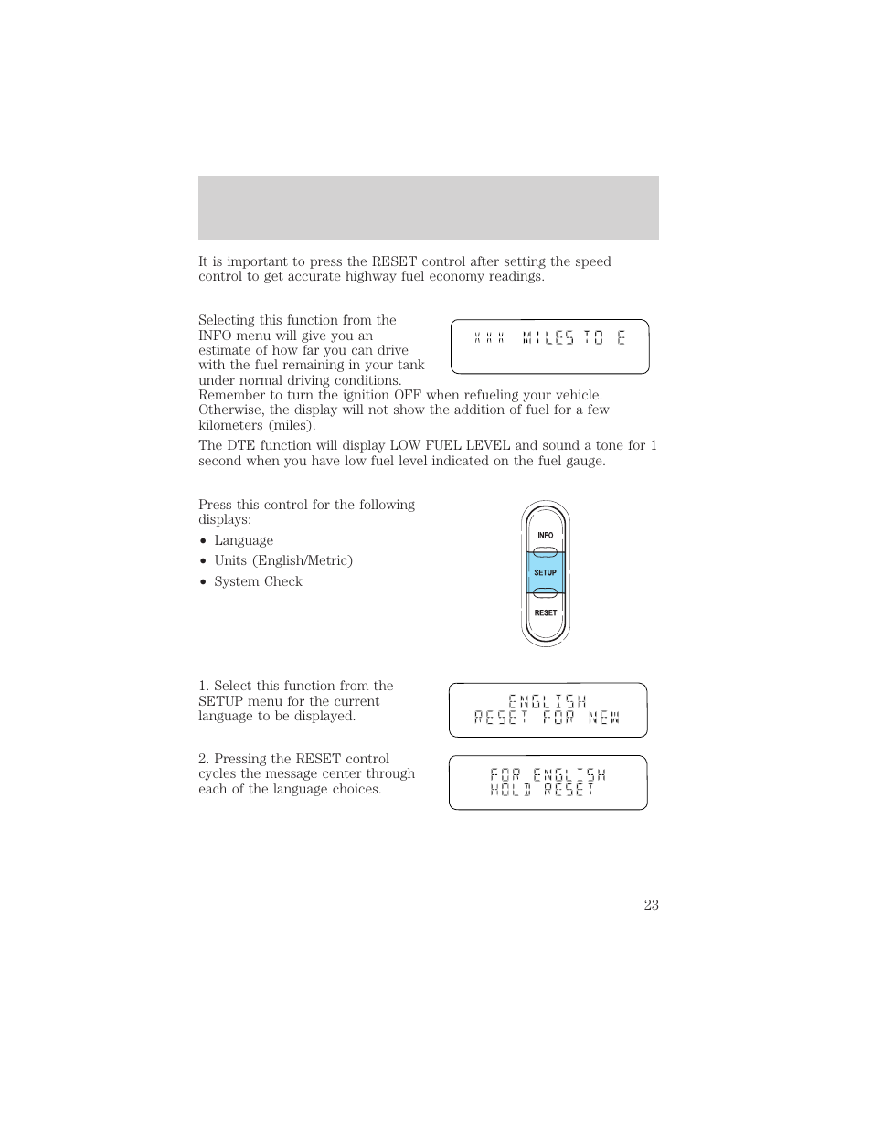 Instrumentation | FORD 2002 Explorer v.3 User Manual | Page 23 / 336