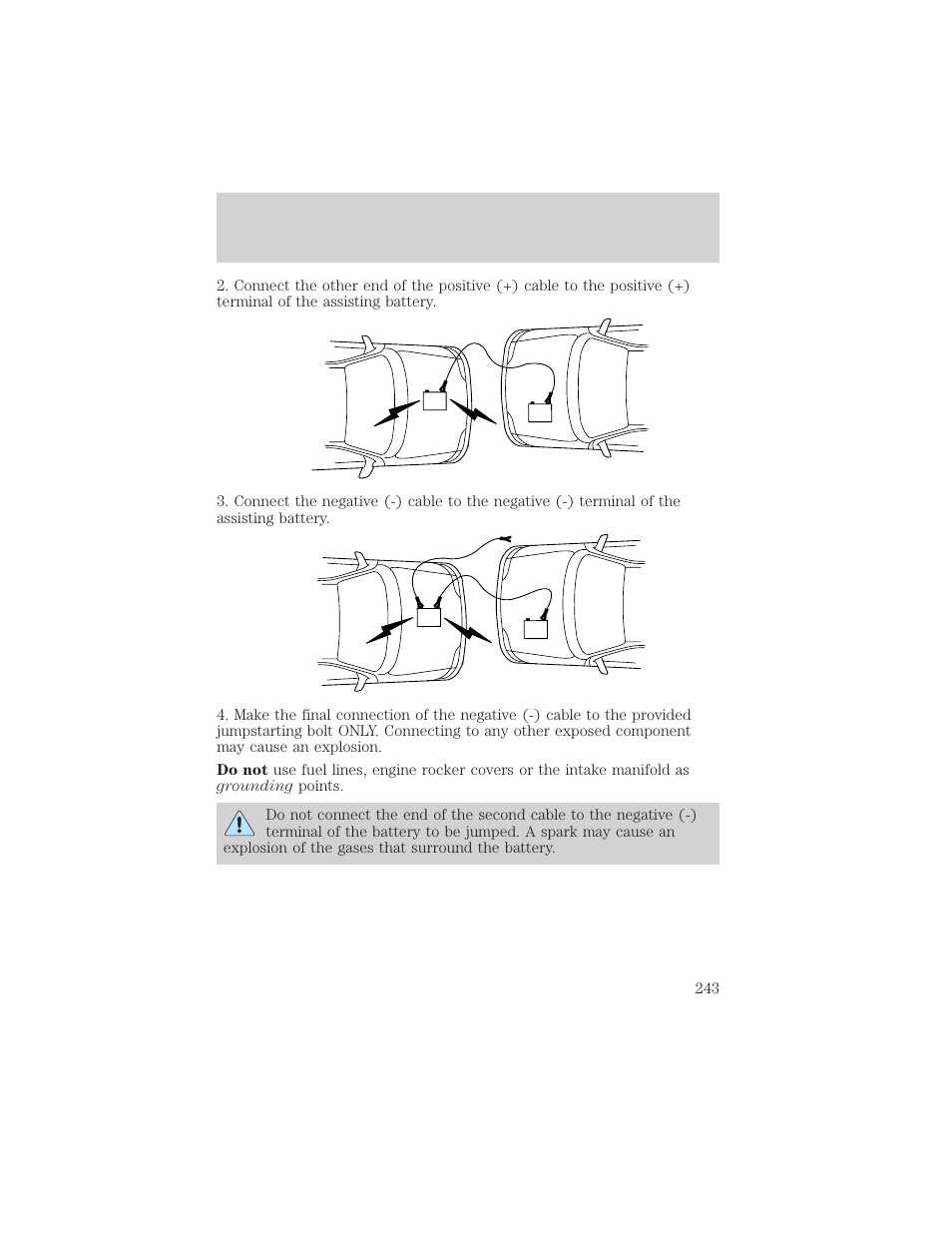 Roadside emergencies | FORD 2002 Explorer v.3 User Manual | Page 243 / 336