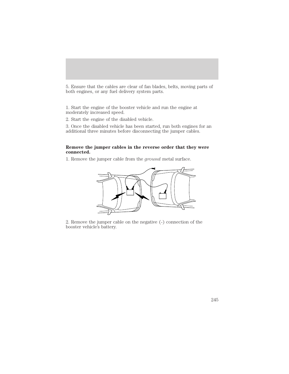 Roadside emergencies | FORD 2002 Explorer v.3 User Manual | Page 245 / 336