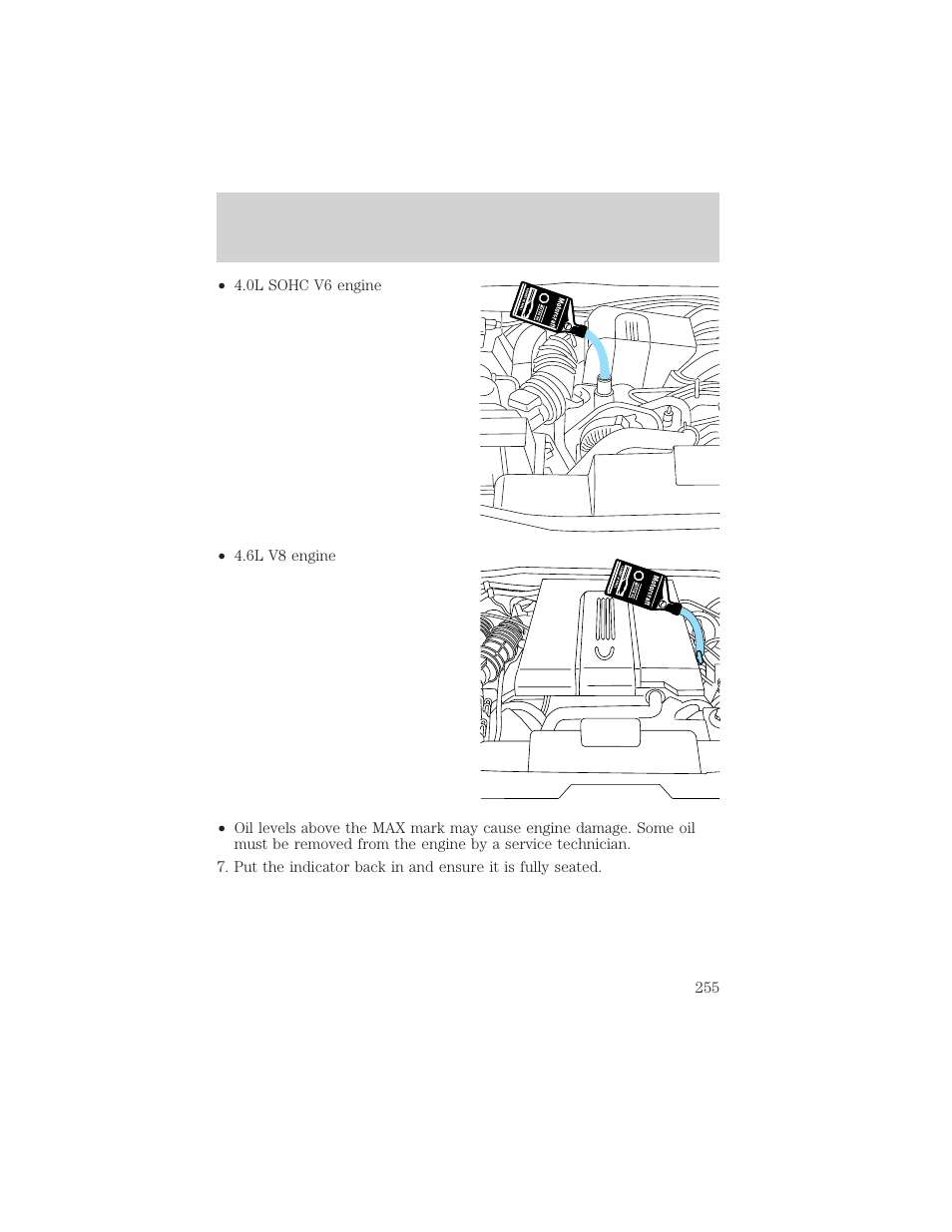 Maintenance and care | FORD 2002 Explorer v.3 User Manual | Page 255 / 336