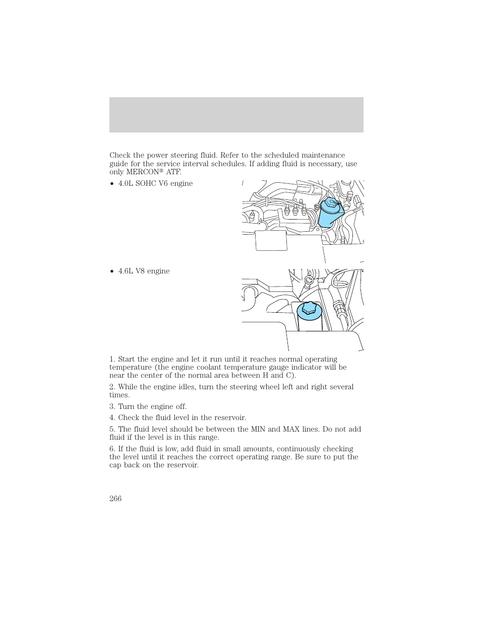 Maintenance and care | FORD 2002 Explorer v.3 User Manual | Page 266 / 336