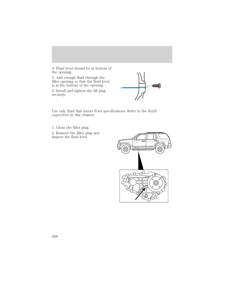 Maintenance and care | FORD 2002 Explorer v.3 User Manual | Page 268 / 336