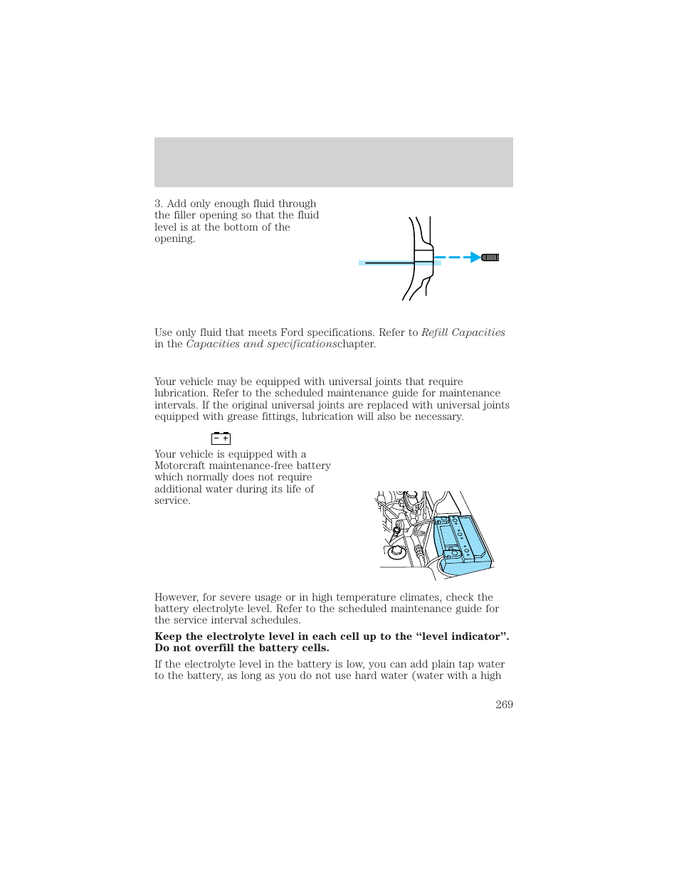 Maintenance and care | FORD 2002 Explorer v.3 User Manual | Page 269 / 336