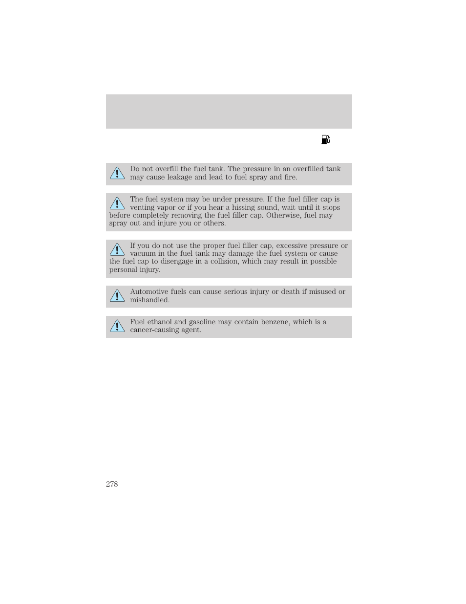 Maintenance and care | FORD 2002 Explorer v.3 User Manual | Page 278 / 336