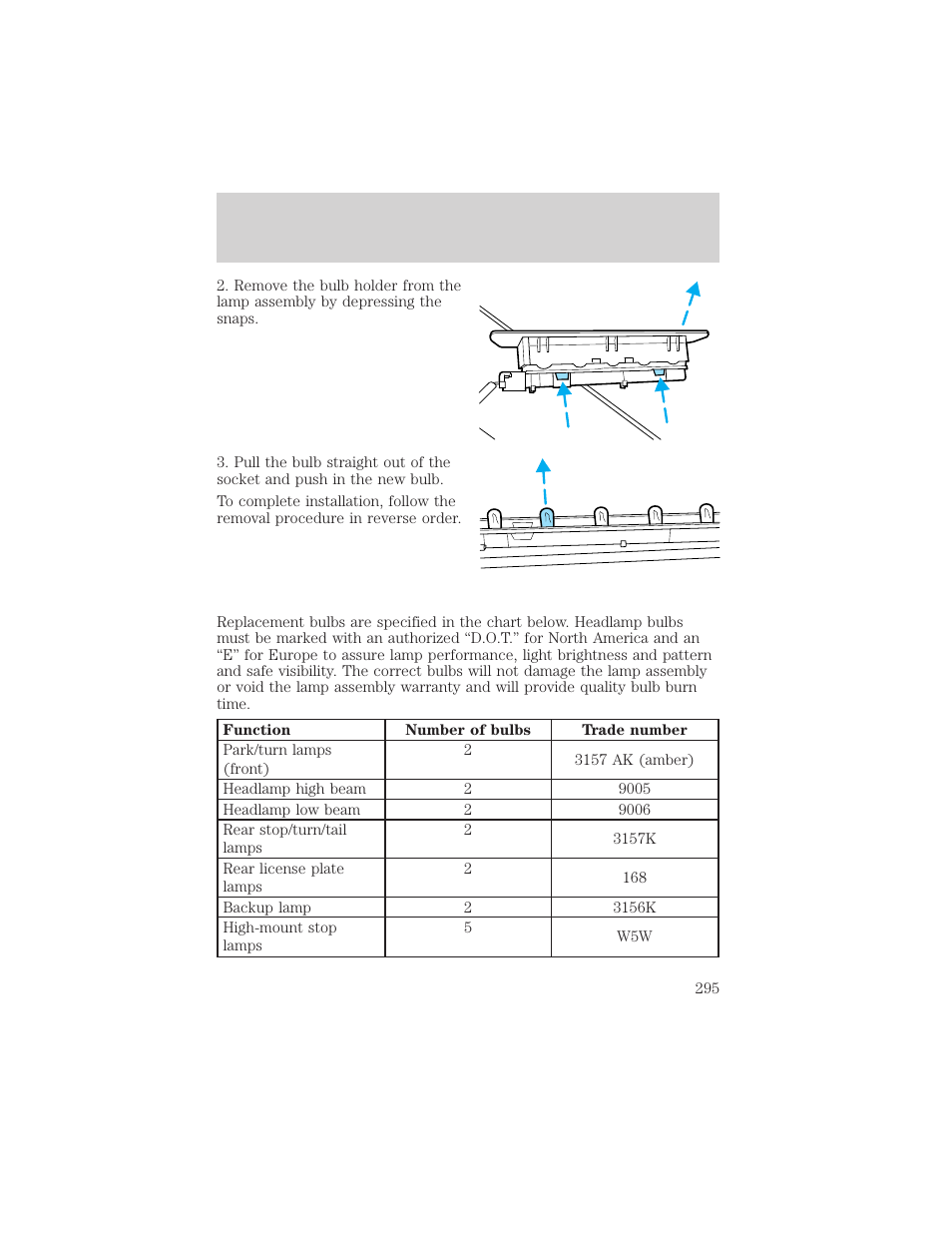 Maintenance and care | FORD 2002 Explorer v.3 User Manual | Page 295 / 336