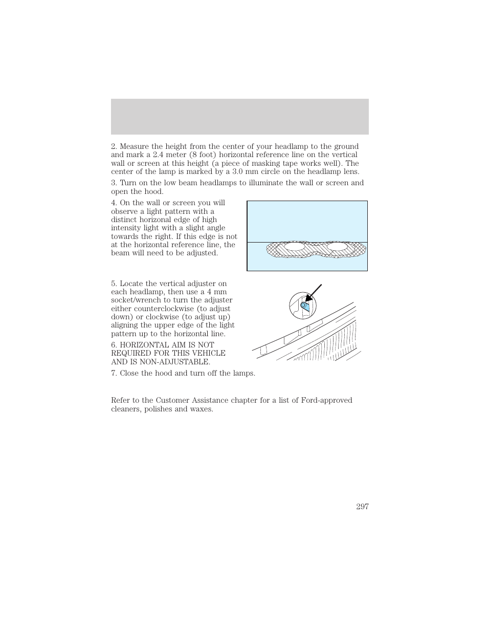 Maintenance and care | FORD 2002 Explorer v.3 User Manual | Page 297 / 336