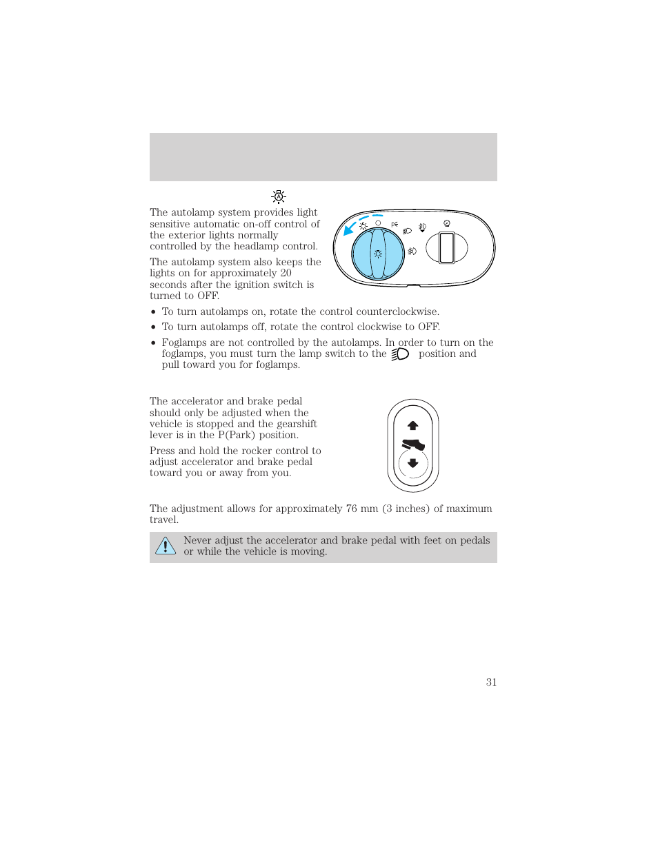 Controls and features | FORD 2002 Explorer v.3 User Manual | Page 31 / 336