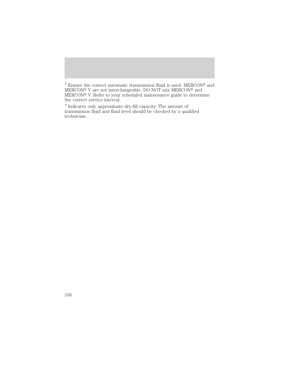 Filling station information | FORD 2002 Explorer v.3 User Manual | Page 336 / 336