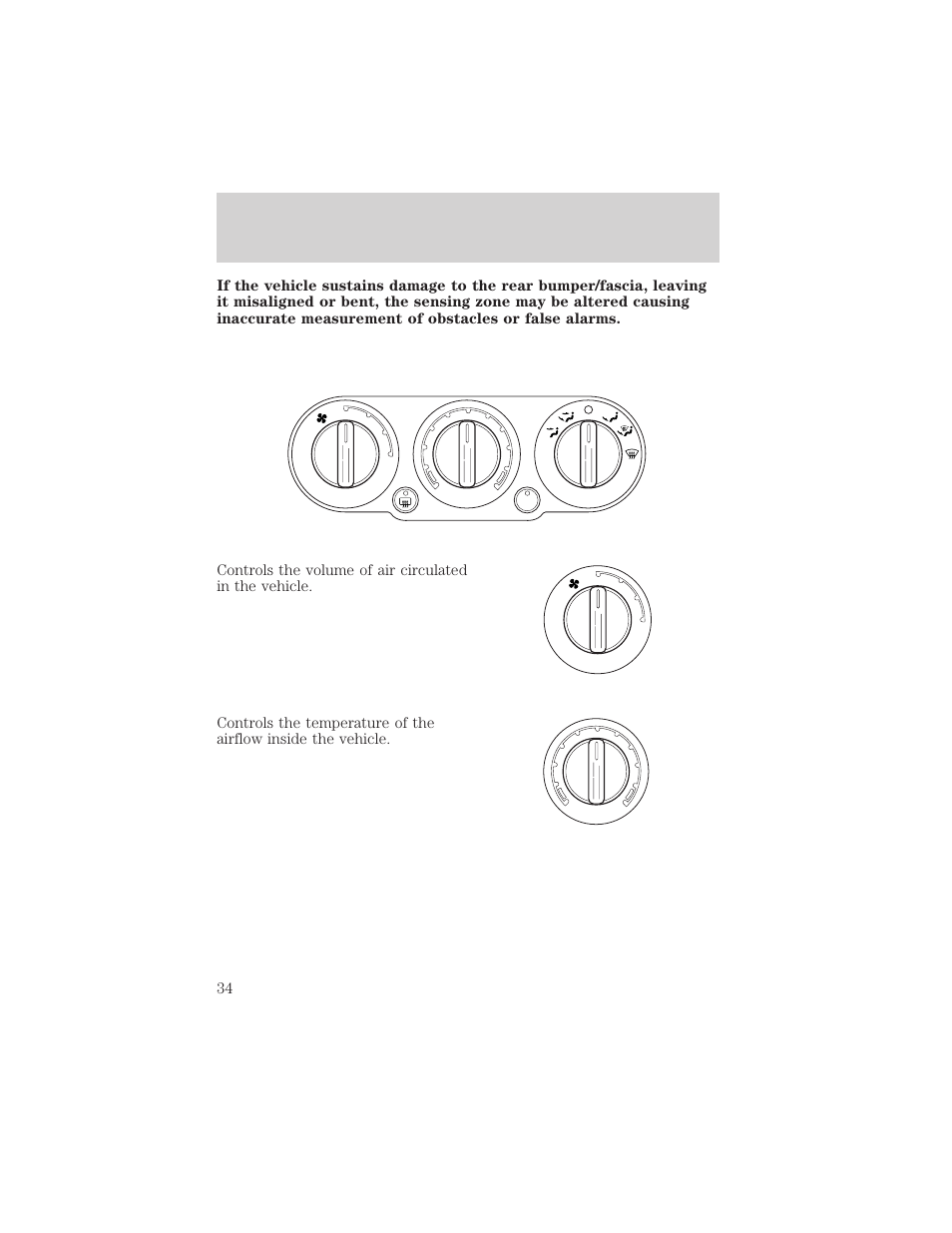 Controls and features | FORD 2002 Explorer v.3 User Manual | Page 34 / 336