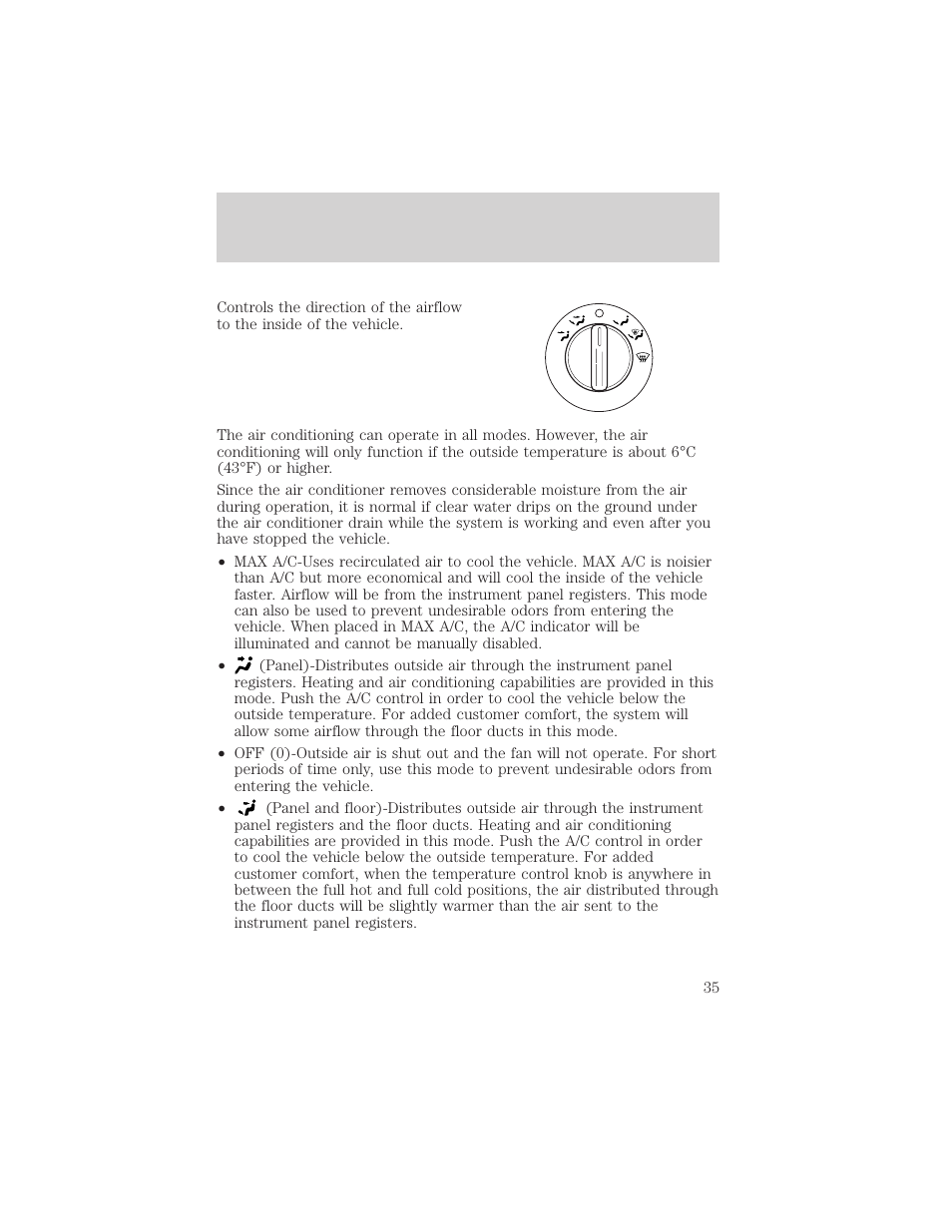 Controls and features | FORD 2002 Explorer v.3 User Manual | Page 35 / 336