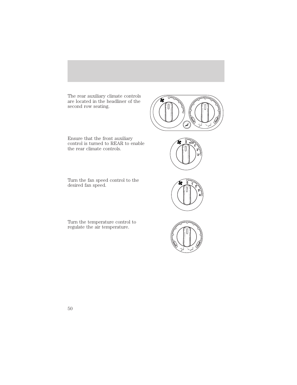 Controls and features | FORD 2002 Explorer v.3 User Manual | Page 50 / 336