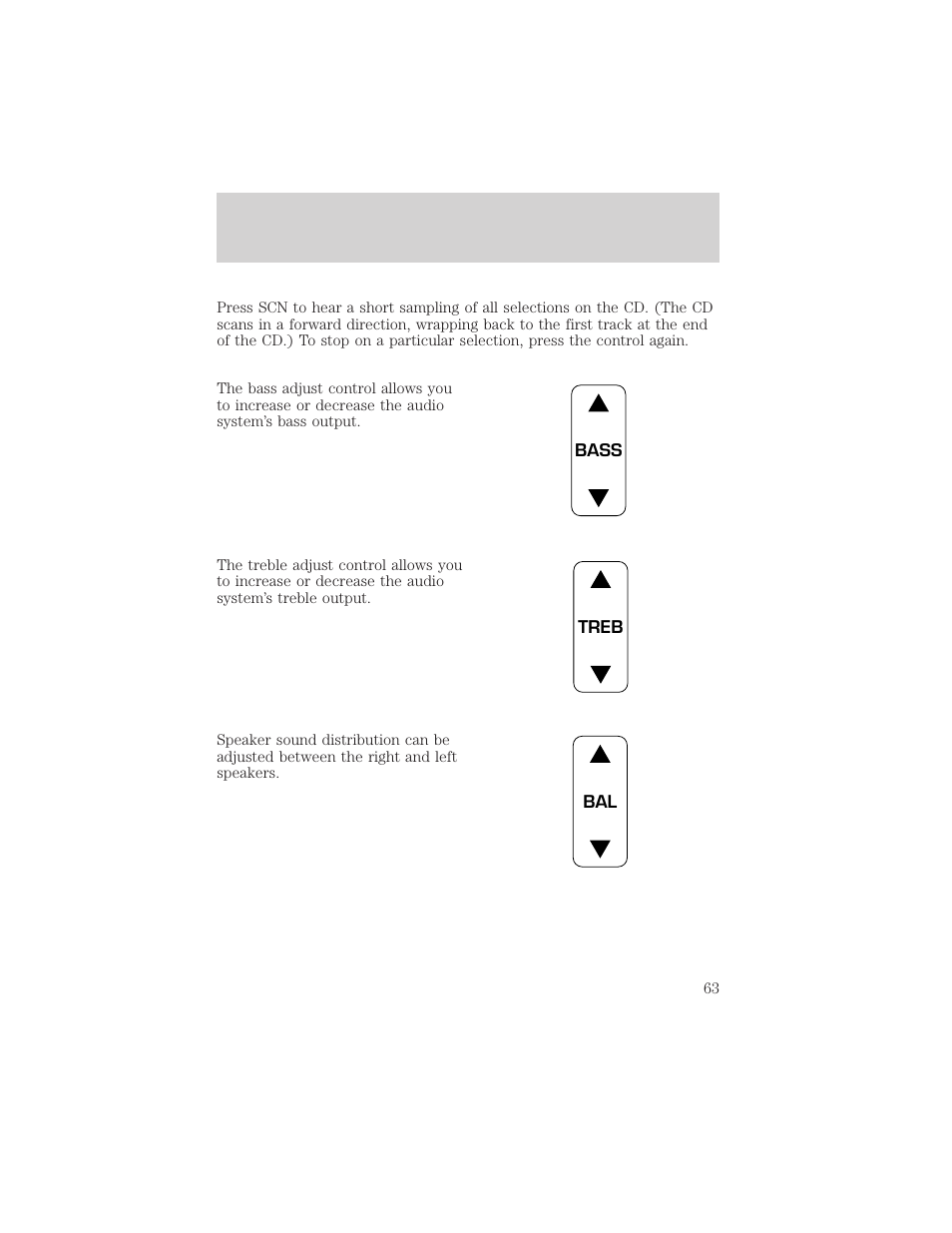 Controls and features | FORD 2002 Explorer v.3 User Manual | Page 63 / 336