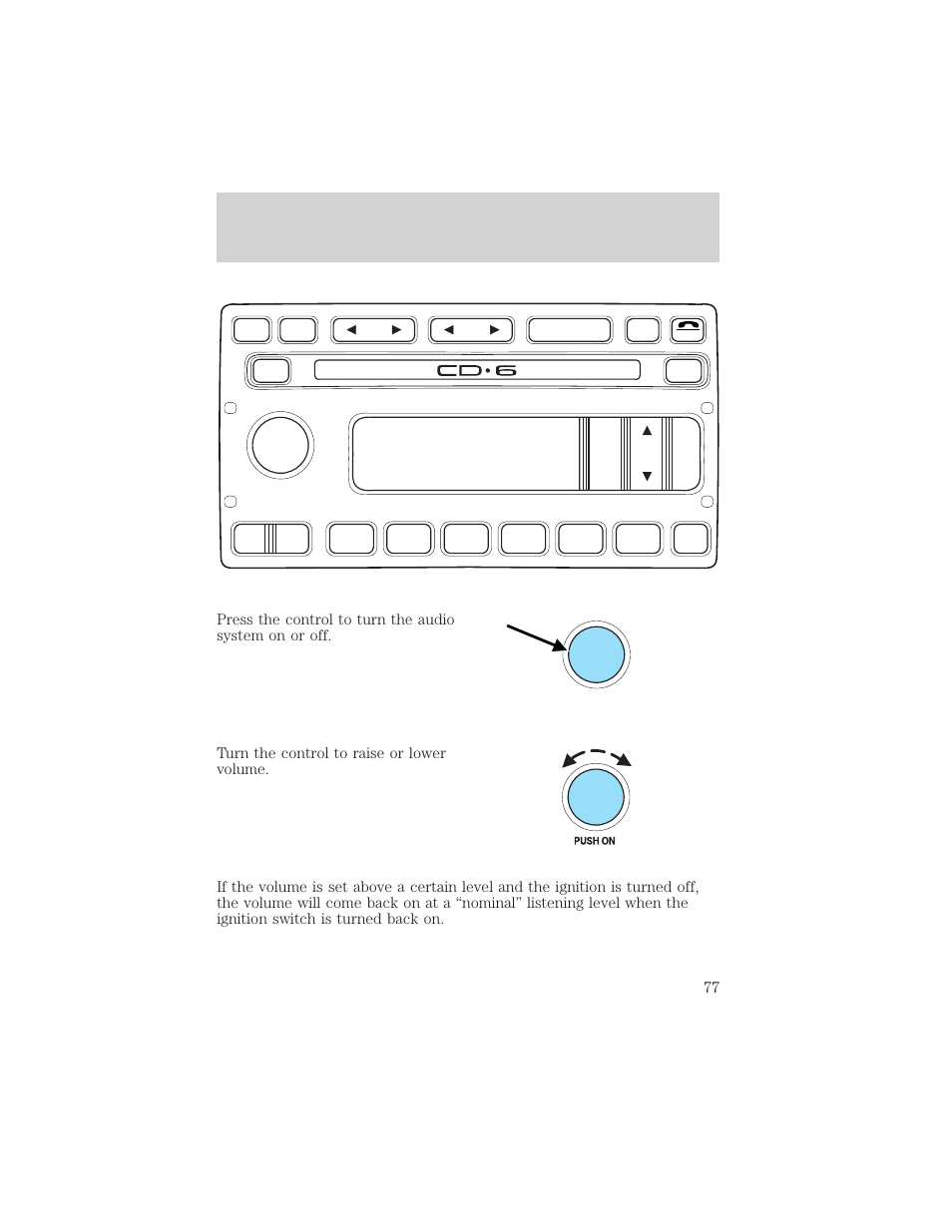 Controls and features | FORD 2002 Explorer v.3 User Manual | Page 77 / 336