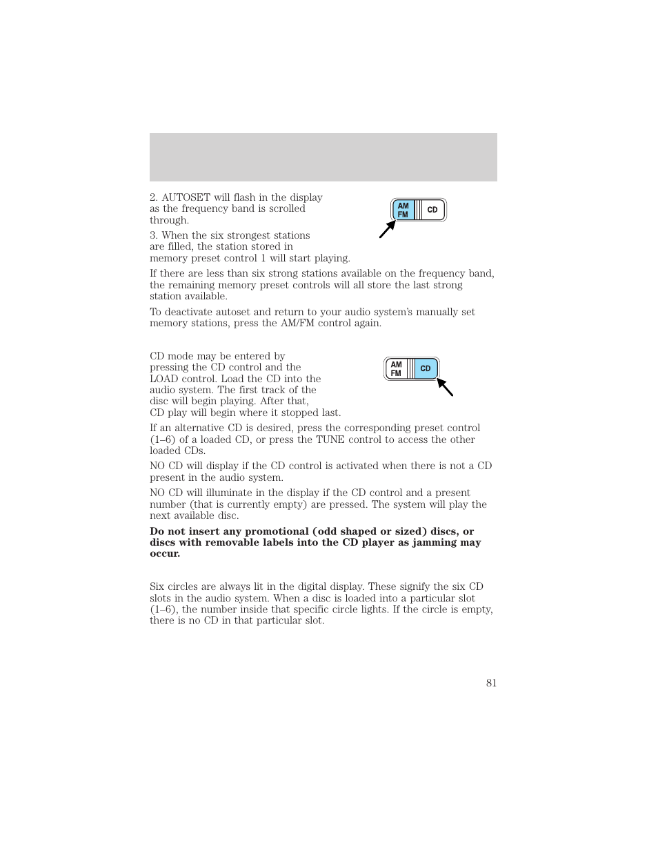 Controls and features | FORD 2002 Explorer v.3 User Manual | Page 81 / 336