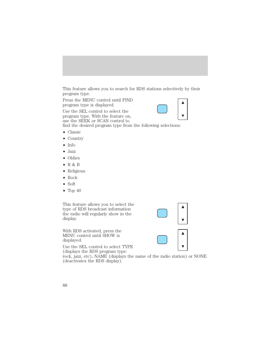 Controls and features | FORD 2002 Explorer v.3 User Manual | Page 88 / 336