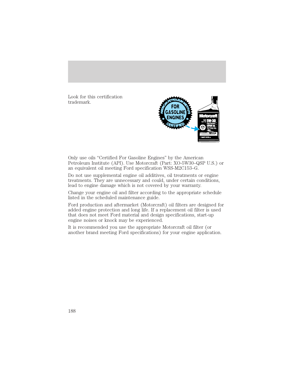 Maintenance and care | FORD 2002 Explorer Sport Trac v.1 User Manual | Page 188 / 264
