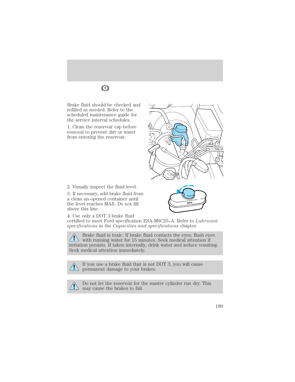 Maintenance and care | FORD 2002 Explorer Sport Trac v.1 User Manual | Page 189 / 264