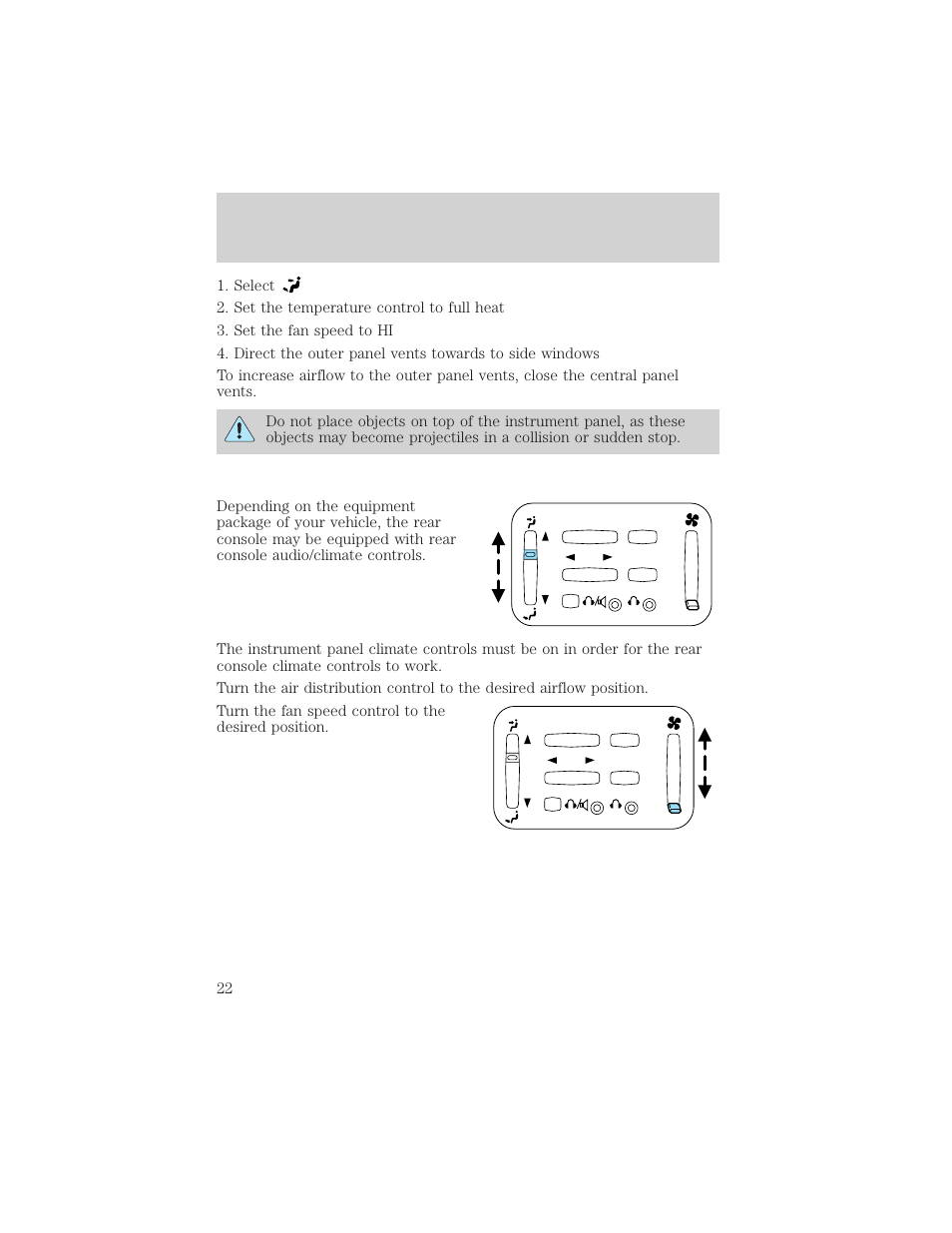 Controls and features | FORD 2002 Explorer Sport Trac v.1 User Manual | Page 22 / 264