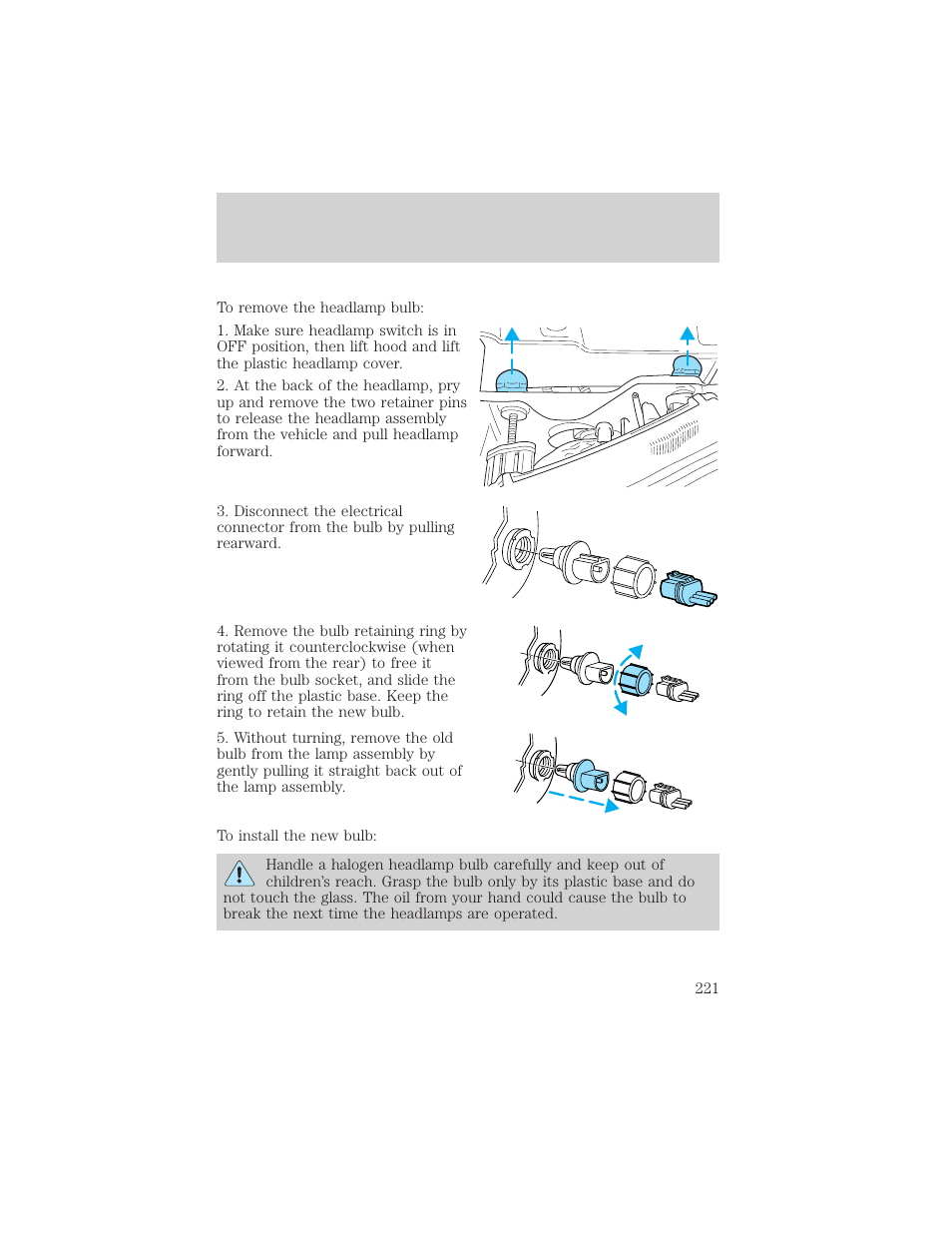 Maintenance and care | FORD 2002 Explorer Sport Trac v.1 User Manual | Page 221 / 264