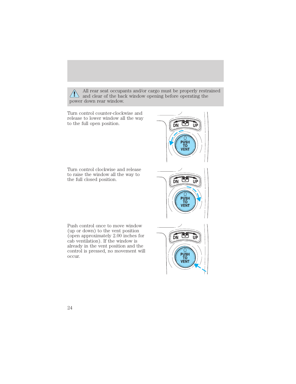 Controls and features | FORD 2002 Explorer Sport Trac v.1 User Manual | Page 24 / 264