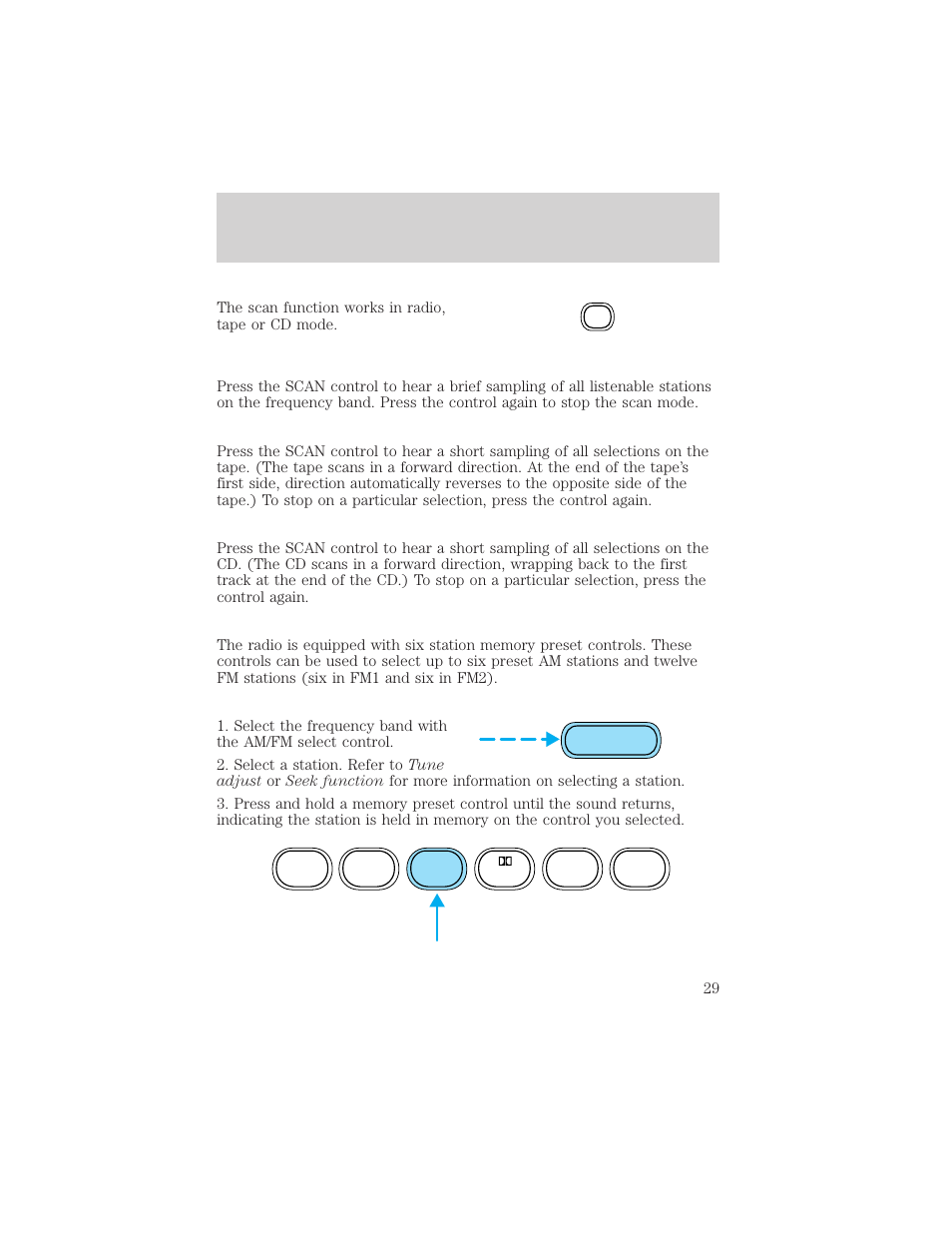 Controls and features | FORD 2002 Explorer Sport Trac v.1 User Manual | Page 29 / 264