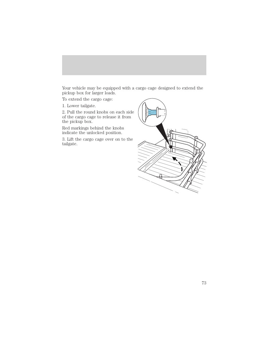 Controls and features | FORD 2002 Explorer Sport Trac v.1 User Manual | Page 73 / 264