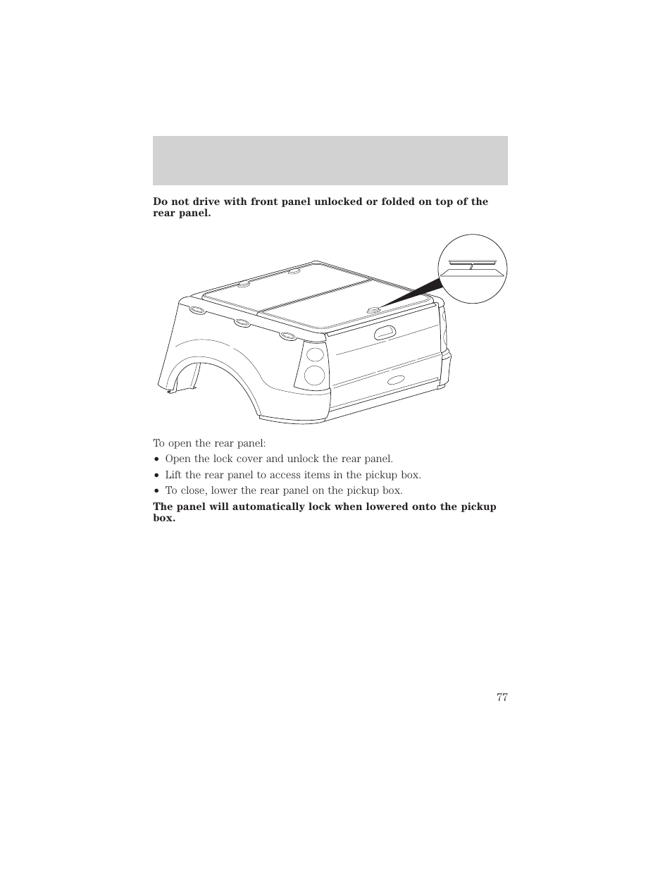 Controls and features | FORD 2002 Explorer Sport Trac v.1 User Manual | Page 77 / 264