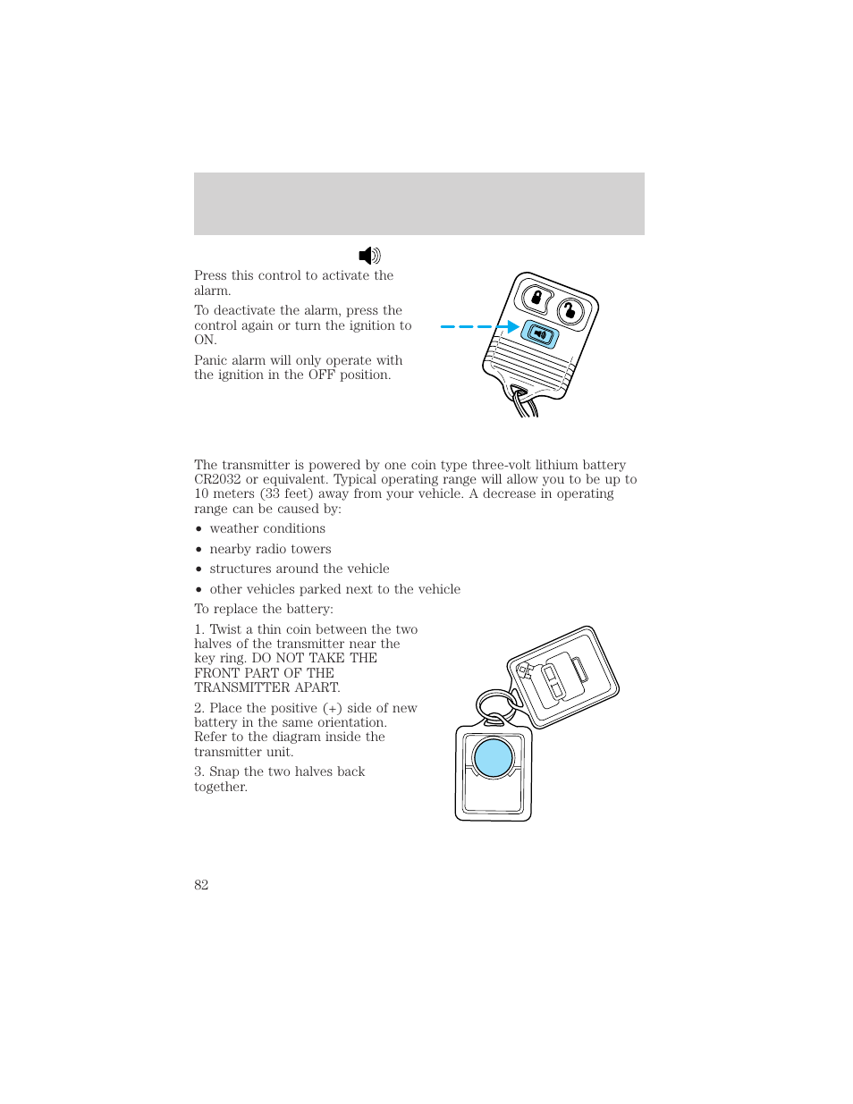 Controls and features | FORD 2002 Explorer Sport Trac v.1 User Manual | Page 82 / 264