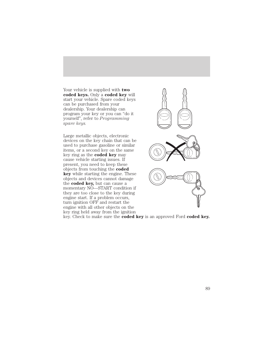 Controls and features | FORD 2002 Explorer Sport Trac v.1 User Manual | Page 89 / 264