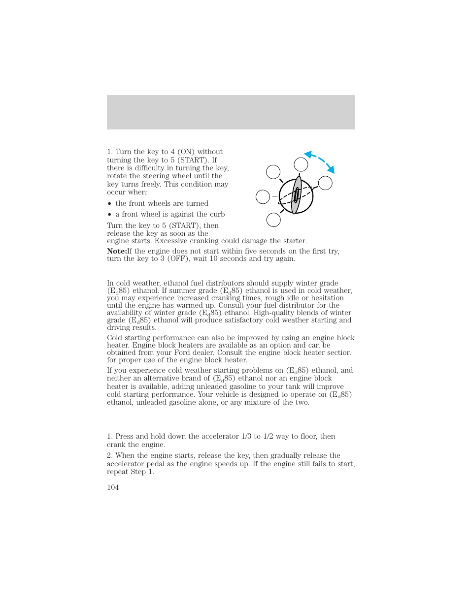 Driving | FORD 2002 Explorer Sport Trac v.2 User Manual | Page 104 / 200