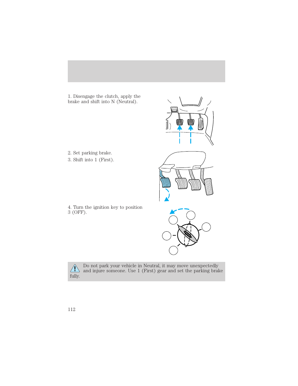 Driving | FORD 2002 Explorer Sport Trac v.2 User Manual | Page 112 / 200