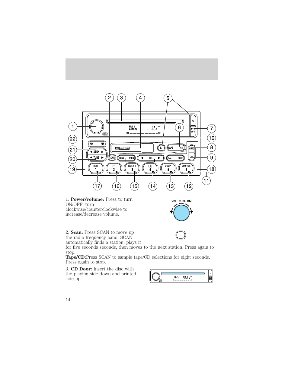 Entertainment systems | FORD 2002 Explorer Sport Trac v.2 User Manual | Page 14 / 200