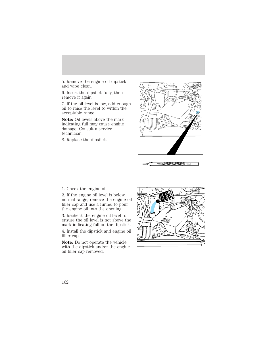 Maintenance and specifications | FORD 2002 Explorer Sport Trac v.2 User Manual | Page 162 / 200