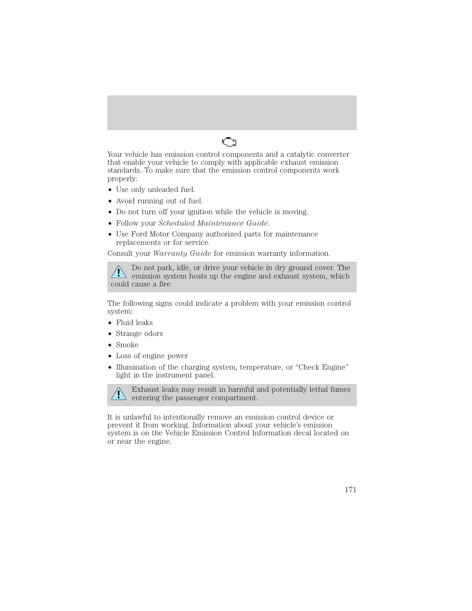 Maintenance and specifications | FORD 2002 Explorer Sport Trac v.2 User Manual | Page 171 / 200