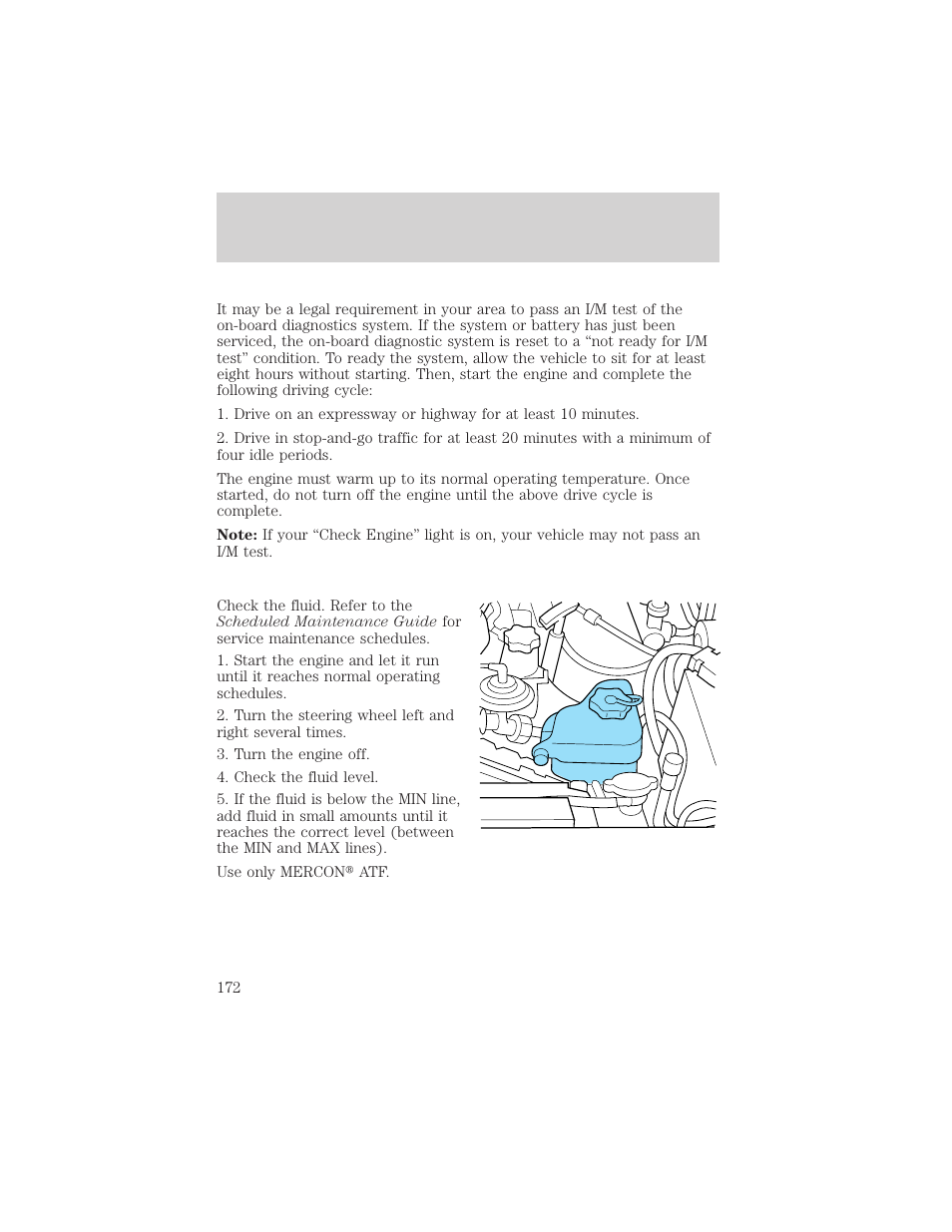 Maintenance and specifications | FORD 2002 Explorer Sport Trac v.2 User Manual | Page 172 / 200