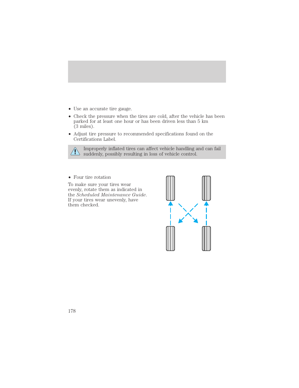 Maintenance and specifications | FORD 2002 Explorer Sport Trac v.2 User Manual | Page 178 / 200