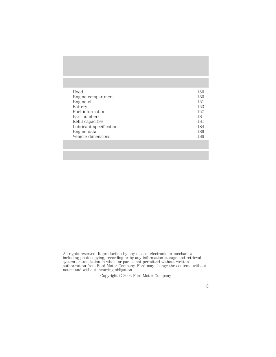 FORD 2002 Explorer Sport Trac v.2 User Manual | Page 3 / 200
