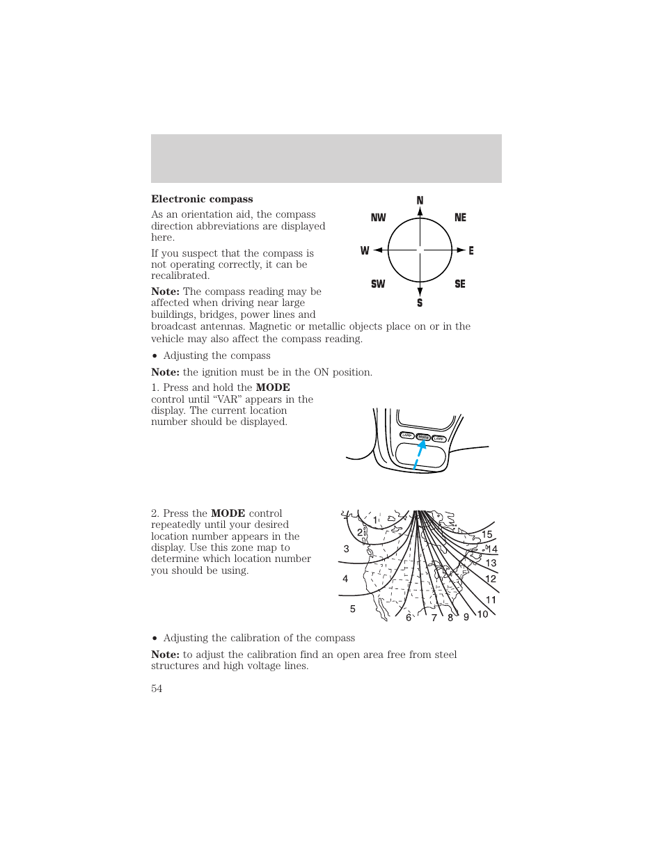 Driver controls | FORD 2002 Explorer Sport Trac v.2 User Manual | Page 54 / 200