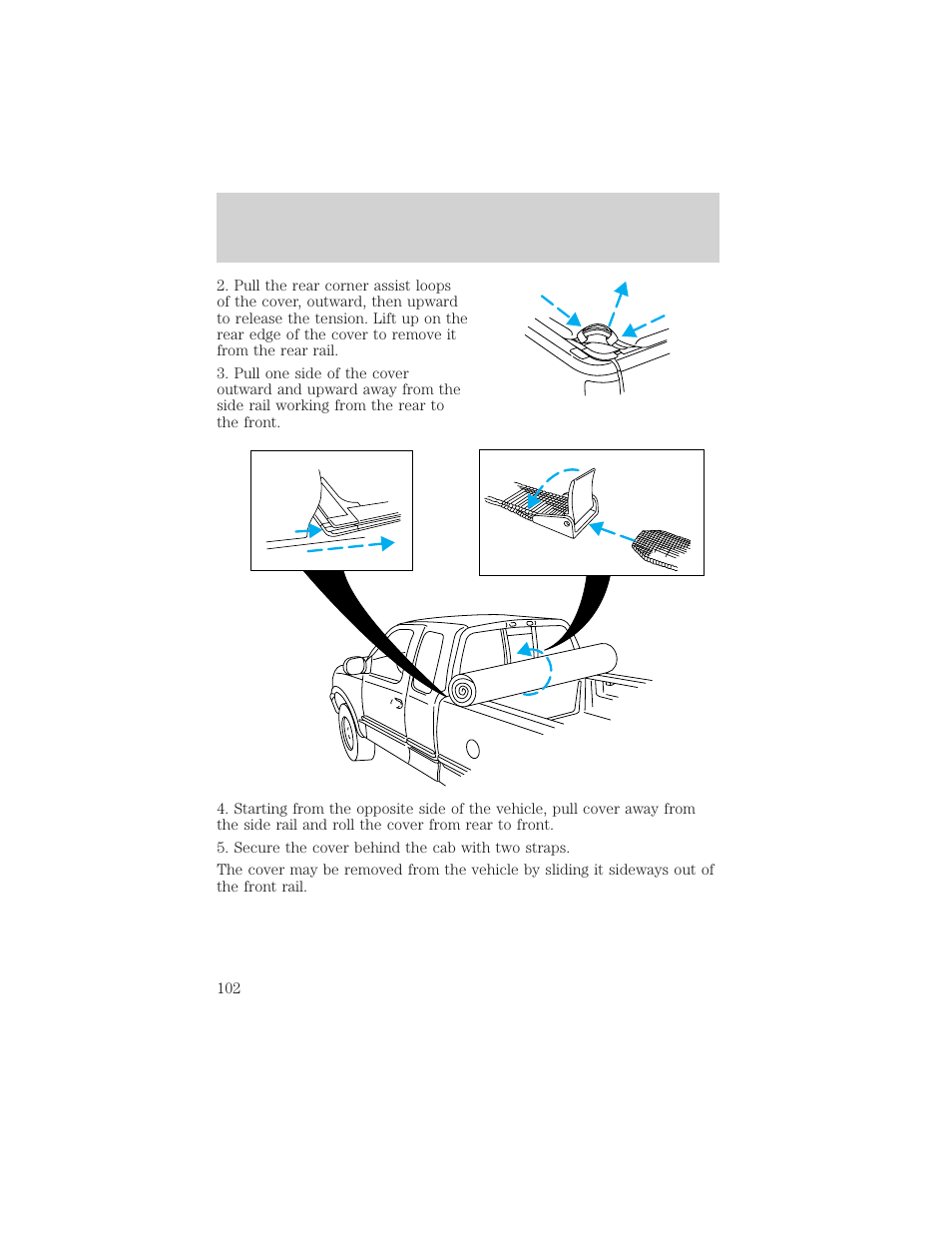 Driver controls | FORD 2002 F-150 v.1 User Manual | Page 102 / 320