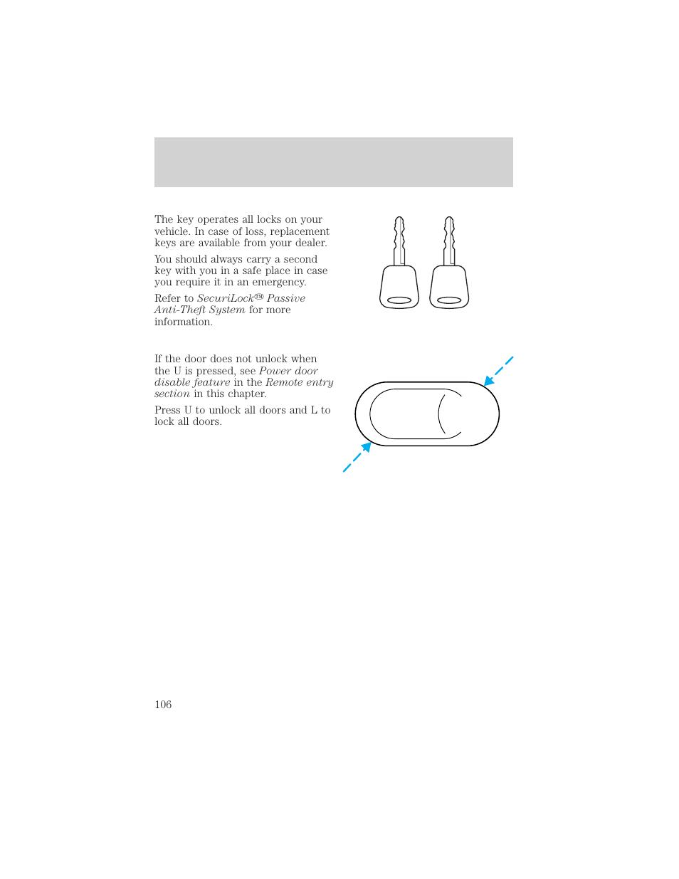 FORD 2002 F-150 v.1 User Manual | Page 106 / 320