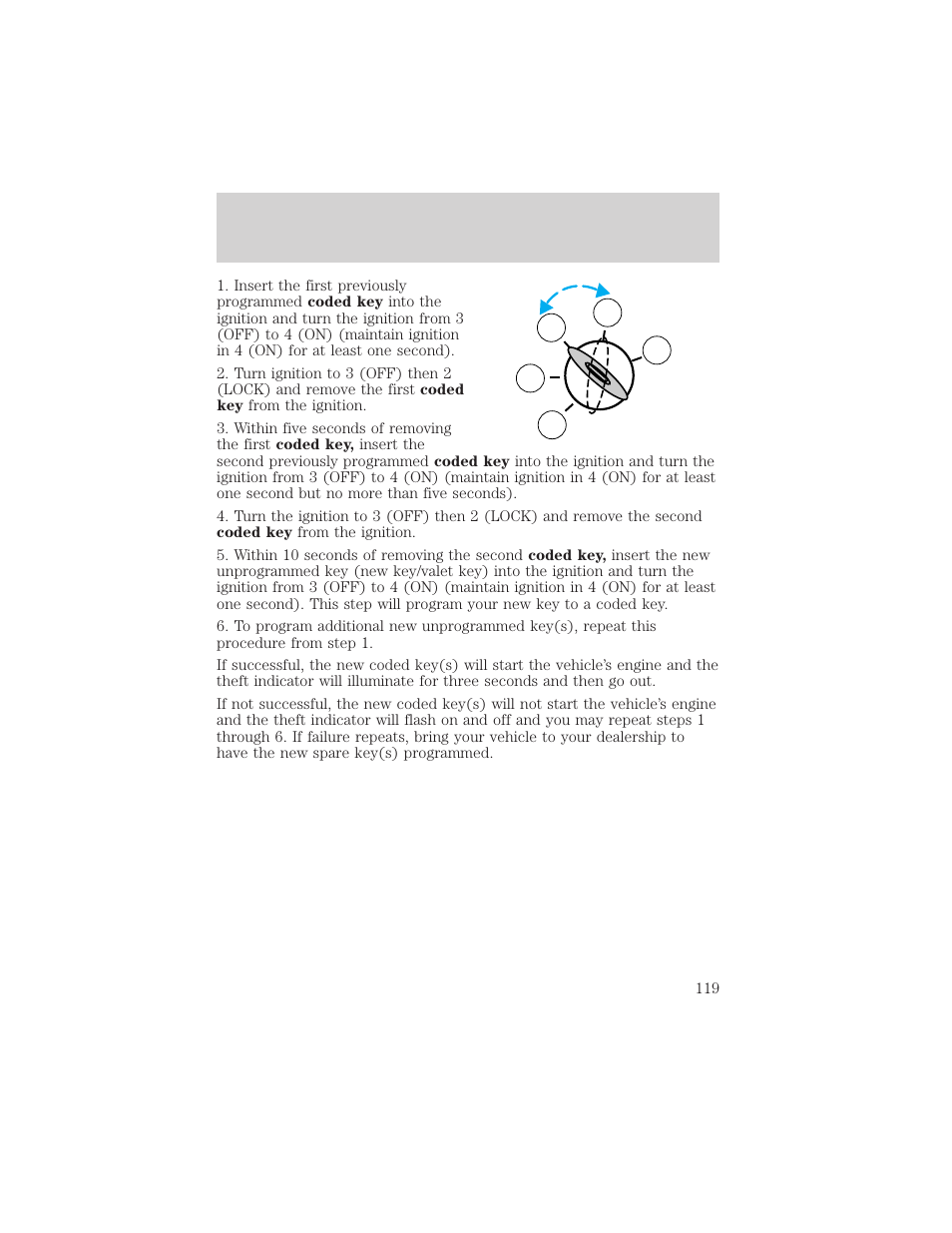Locks and security | FORD 2002 F-150 v.1 User Manual | Page 119 / 320
