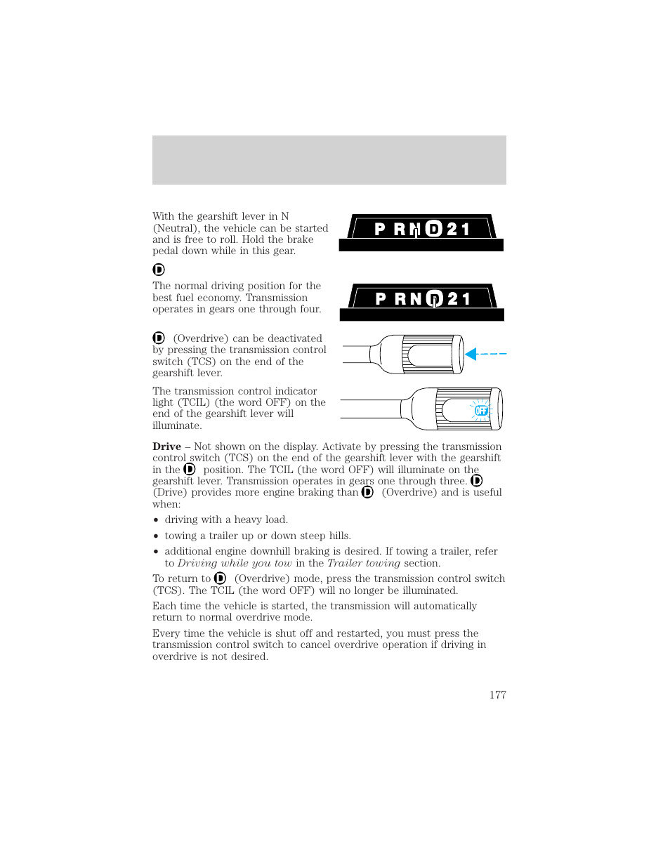 Driving | FORD 2002 F-150 v.1 User Manual | Page 177 / 320