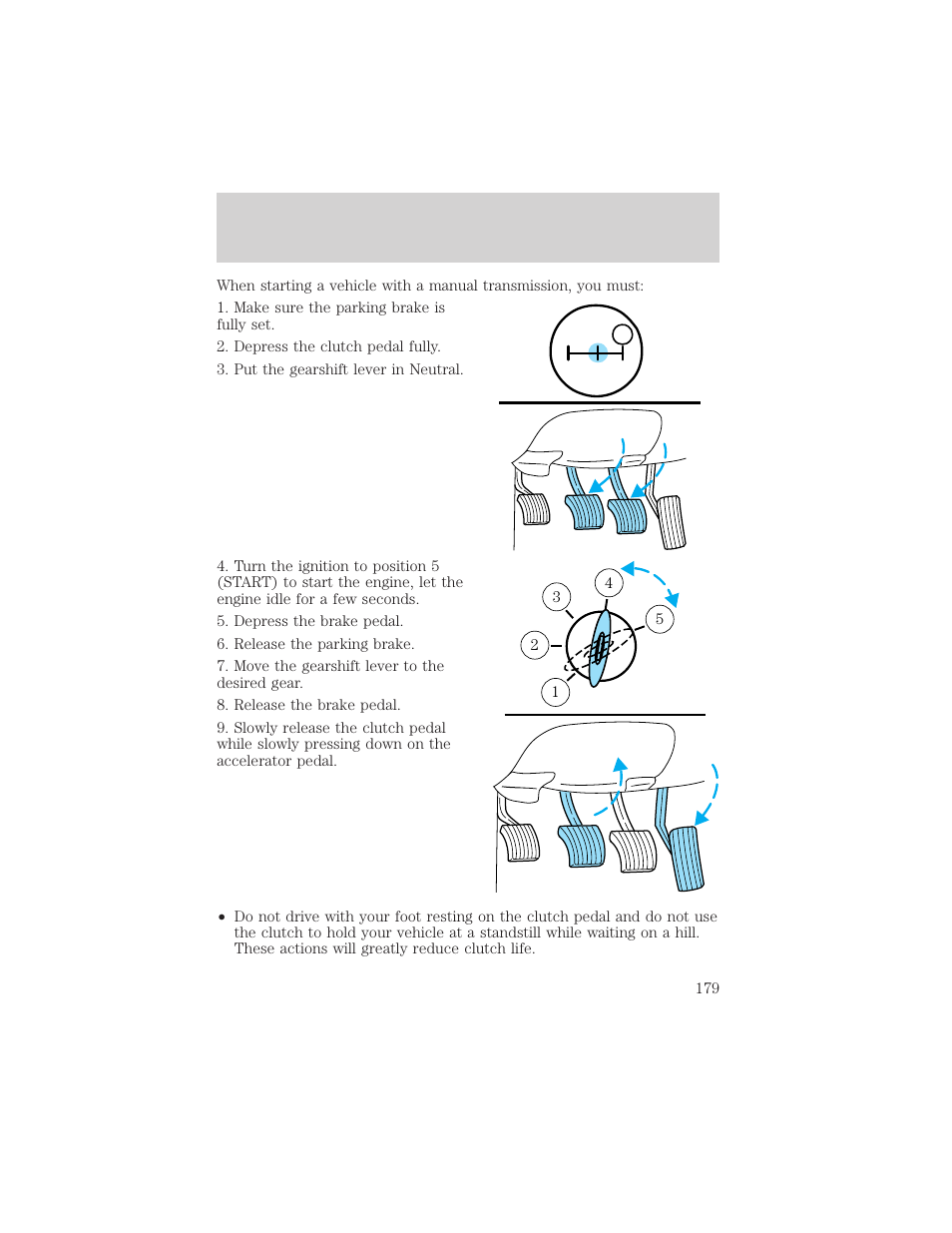 Driving | FORD 2002 F-150 v.1 User Manual | Page 179 / 320