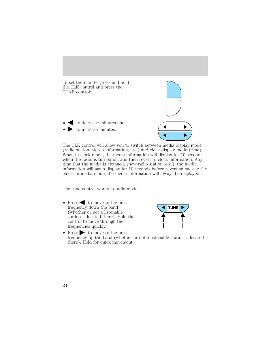 Entertainment systems, Tape ams | FORD 2002 F-150 v.1 User Manual | Page 24 / 320