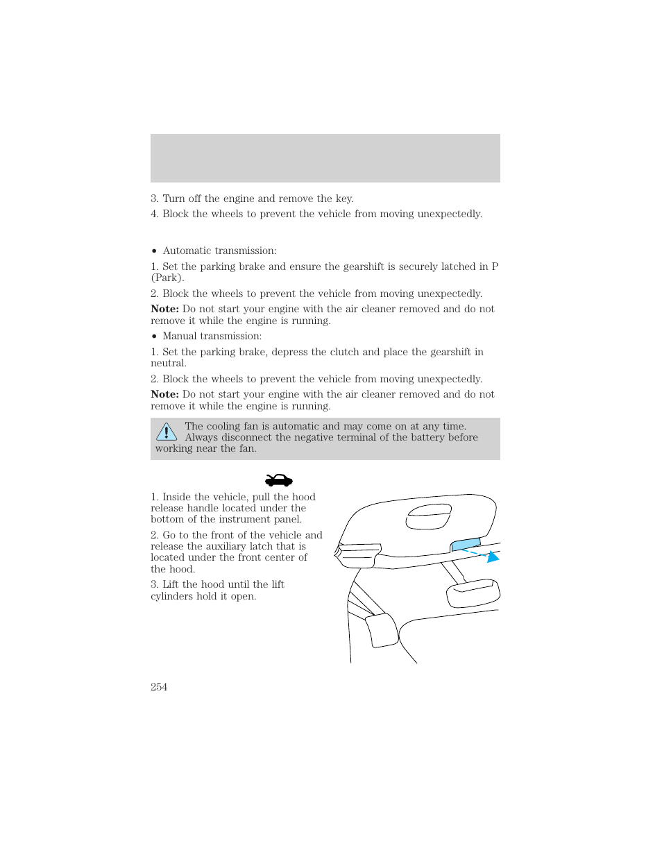 Maintenance and specifications | FORD 2002 F-150 v.1 User Manual | Page 254 / 320
