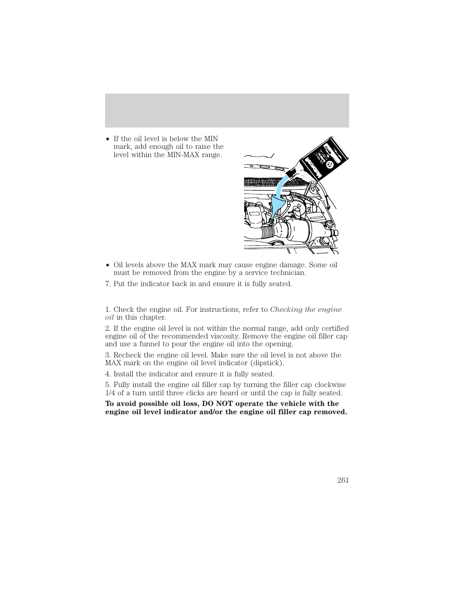 Maintenance and specifications | FORD 2002 F-150 v.1 User Manual | Page 261 / 320